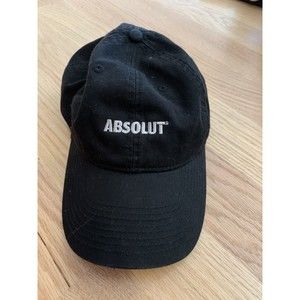 Rare Absolut Vodka Hat - Minimalist Strap